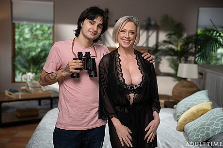 Huge boobies MILF Dee Williams seduces her stepson and takes his boner deeply - Image 7 of 20  in Hardcore category   featuring Dee Williams, Elias Cash 