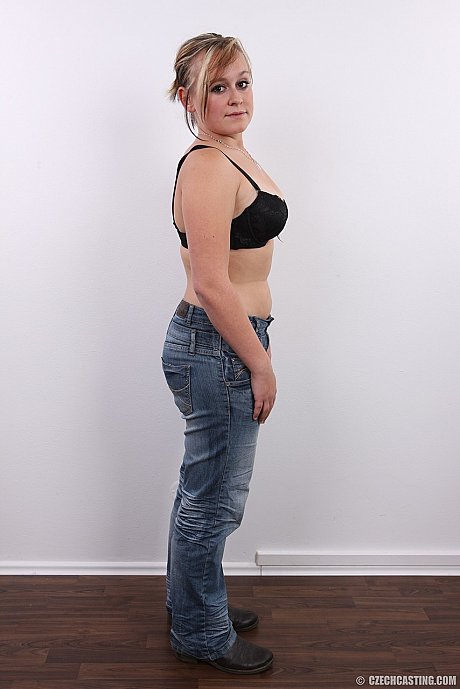 Chubby amateur female stands naked after removing her clothing - Image 4 of 20  in Close Up category   featuring Klara 