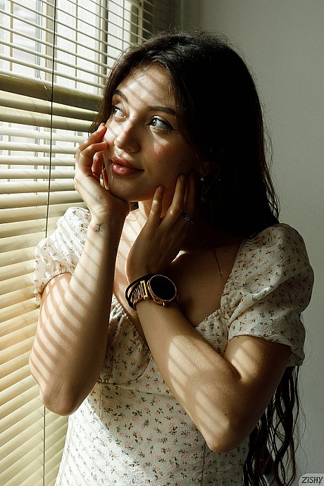 Thin babe Roselina Andee shows her tiny breasts and her small butt - Image 4 of 11  in Babe category   featuring Roselina Andee 