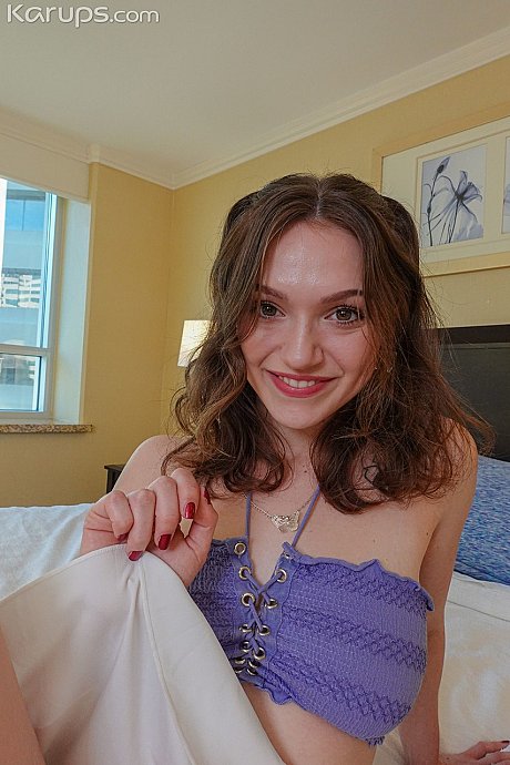 Pretty teenie Gracie Gates enjoys a big penis doggystyle after swallowing it - Image 6 of 21  in Legs category   featuring Gracie Gates 