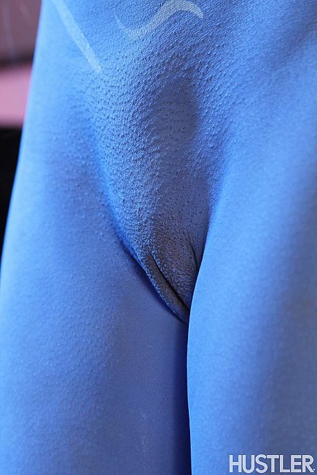 Cosplay sweety Misty Stone takes schlong in nothing but blue body paint - Image 6 of 14  in Pussy category   featuring Misty Stone 