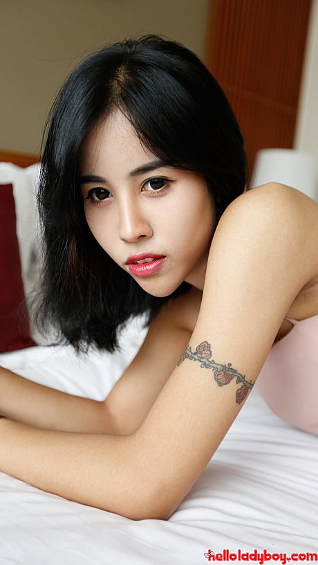 Lovely lovely asian lady boy Nene unveils her rock-hard rod and gives a POV oral sex - Image 5 of 21  in Ladyboy category  