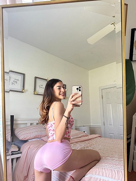 Nerdy OnlyFans hottie Ally Bean poses dressed up & nude in her compilation - Image 3 of 14  in Model category   featuring Ally Bean 