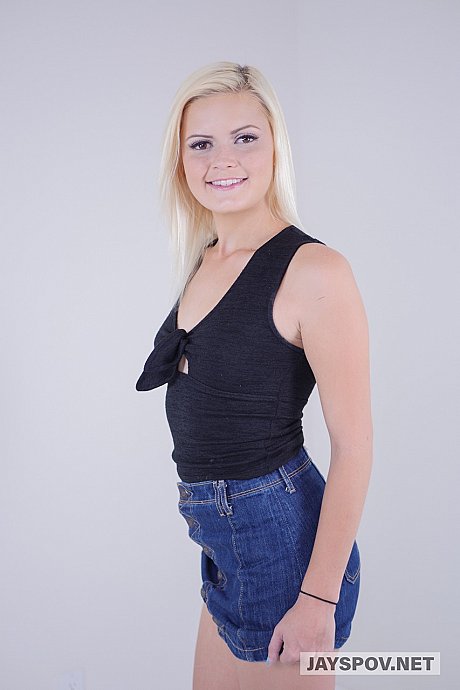 Blondy babe Madison Hart shows off her tiny boobs and her massive booty - Image 2 of 21  in Pussy category   featuring Madison Hart 