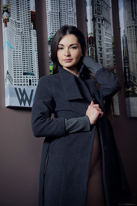 Stunning teenie slut gf broad with black hair Lukki Lima showcases her shaved twat - Image 1 of 18  in Model category   featuring Lukki Lima 