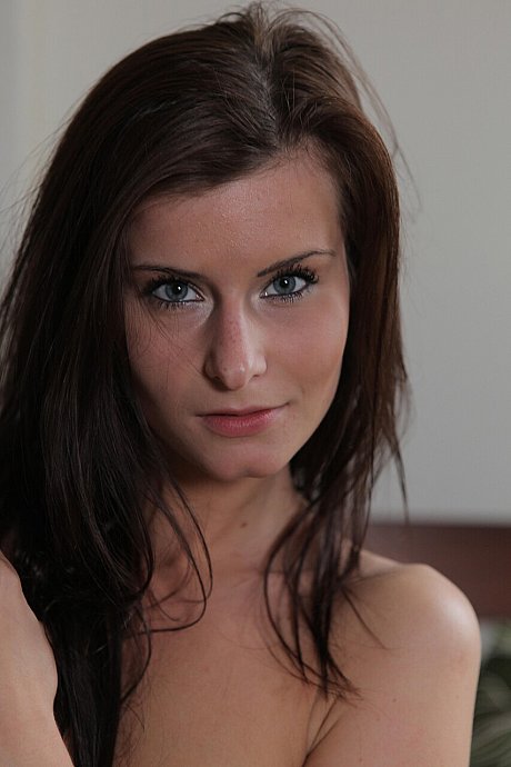 Beautiful brunette shows off her enormous ass during a pretty striptease - Image 17 of 21  in Masturbation category  