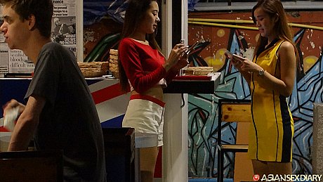 Oriental babe Nan B shows off her thin body while stripping for some POV sex - Image 3 of 21  in Amateur category   featuring Nan B 