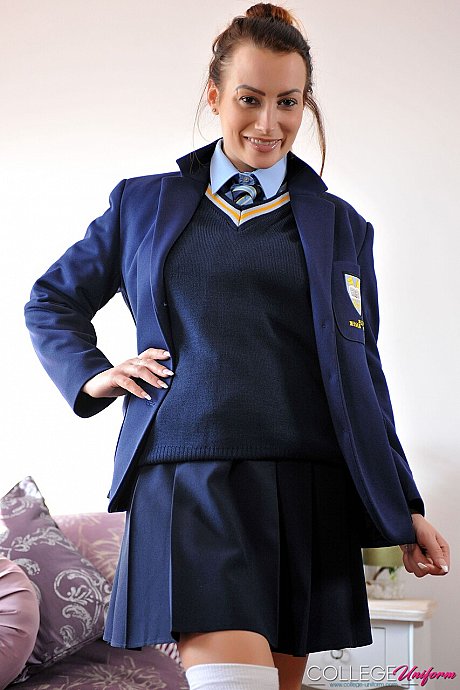 College Uniform performed by Kelli Smith naked XXX - Image 2 of 21  in Schoolgirl category   featuring Kelli Smith 