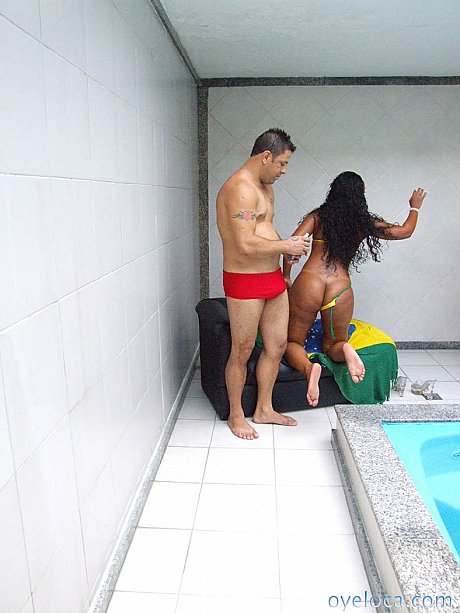 Hot black Joyce Desouza flaunts black bubble booty before interracial fling - Image 2 of 17  in Spreading category   featuring Joyce Desouza 