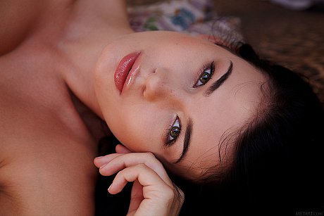 Glamorous Czech teenie Lucy Li exposes her big titties and delicious holes in a solo - Image 7 of 21  in Teen category   featuring Lucy Li 