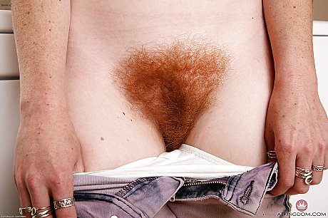 Over 30 ex-wife Ana Molly showing off bushy armpits and snatch close up - Image 4 of 16  in Pussy category   featuring Ana Molly 