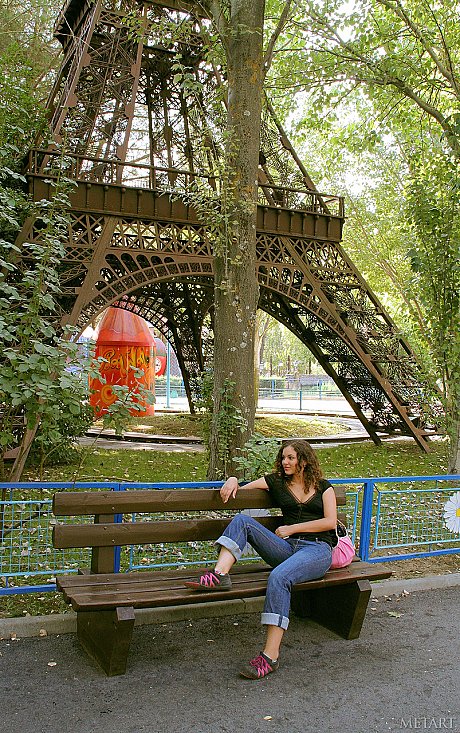 Sweet babe Kyla A flaunts her pretty tasty boobies outdoors while completely undressed - Image 2 of 21  in Legs category   featuring Kyla A 