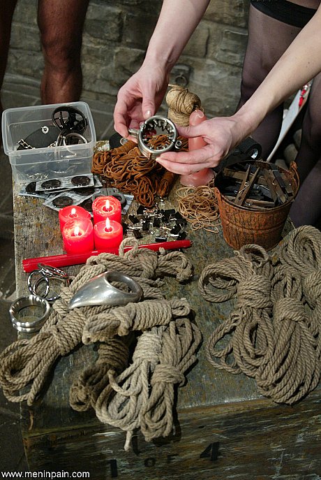 Redheaded femdom Claire Adams has a BDSM session with a hunky male sub - Image 2 of 20  in Close Up category   featuring Claire Adams, totaleurosex 