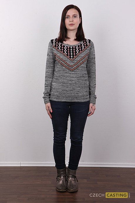 Amateur model Veronika shows off her tattoos while getting nude - Image 2 of 20  in Close Up category   featuring Veronika 