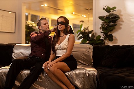 Glamorous pornstar Vanna Bardot gets blindfolded & sexed in an IR debauchery - Image 5 of 21  in Outdoor category   featuring Lexington Steele, Codey Steele, Vanna Bardot 