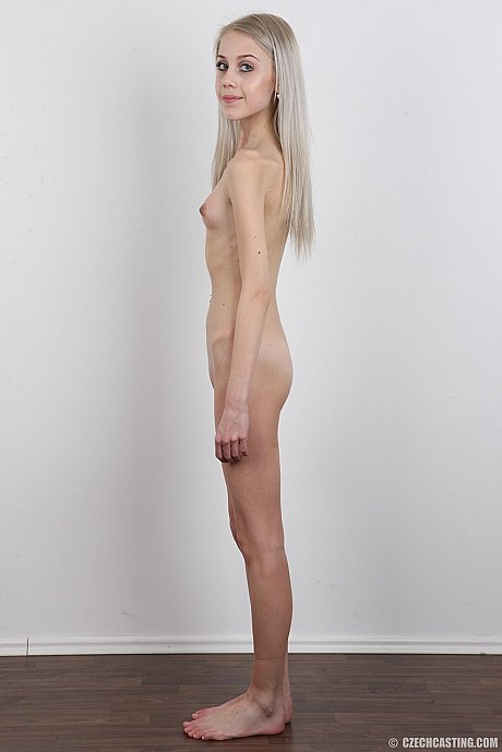 Skinny 18 year old virgin Natalia takes off her clothes to stand in the nude - Image 15 of 20  in Tiny Tits category   featuring Natalia 