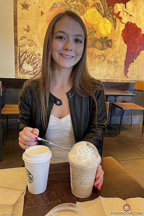 Attractive amateur Mira Monroe teases with her pretty behind hot vagina and yummy feet - Image 19 of 21  in Pussy category   featuring Mira Monroe 