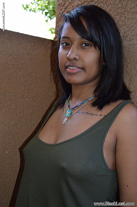 Black slut gf lady Diana Braset unveils her natural tits & silky snatch on a terrace - Image 10 of 20  in Pussy category   featuring Diana Braset 