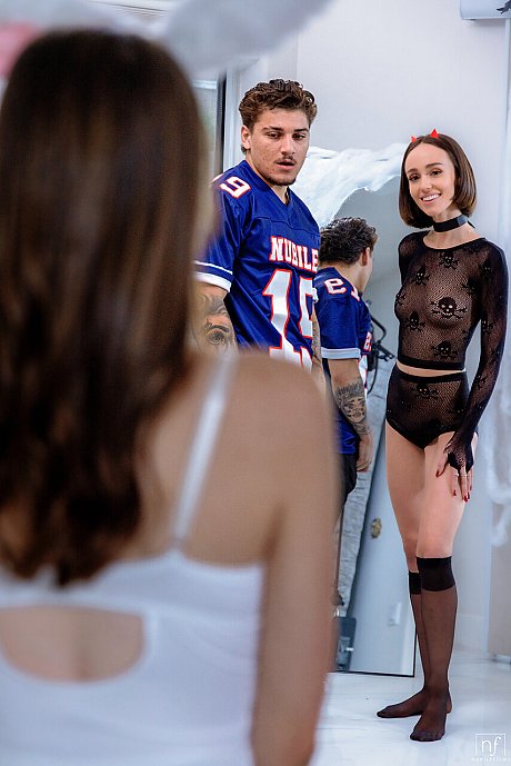 NF Busty Christina Sage, Rose caarter, Victor Ray - Image 5 of 21  in Cumshot category   featuring Victor Ray, Rose Caarter, Christina Sage 