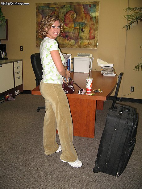 Huge breasted MILFs Devon Lee & Kelly Madison flash their curves for the camera