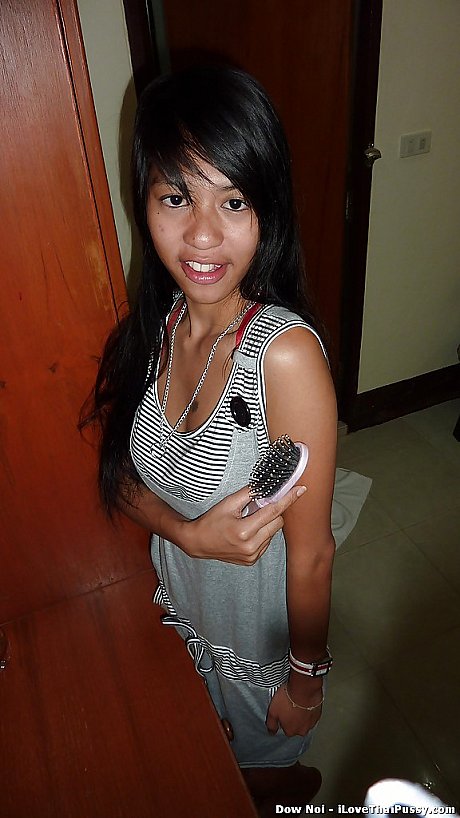 Oriental teen sweetie with hairy pussy taking a shower and gets plowed