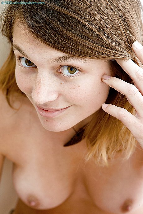 Barely legal amateur Violeta slides hand down gorgeous charming panties - Image 16 of 16  in Close Up category   featuring Violeta 