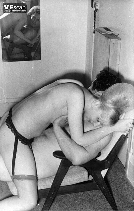 Hot vintage pornstars with small boobies flashing their silky beavers - Image 5 of 12  in Tiny Tits category  