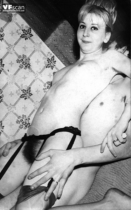 Hot vintage pornstars with small boobies flashing their silky beavers - Image 8 of 12  in Tiny Tits category  