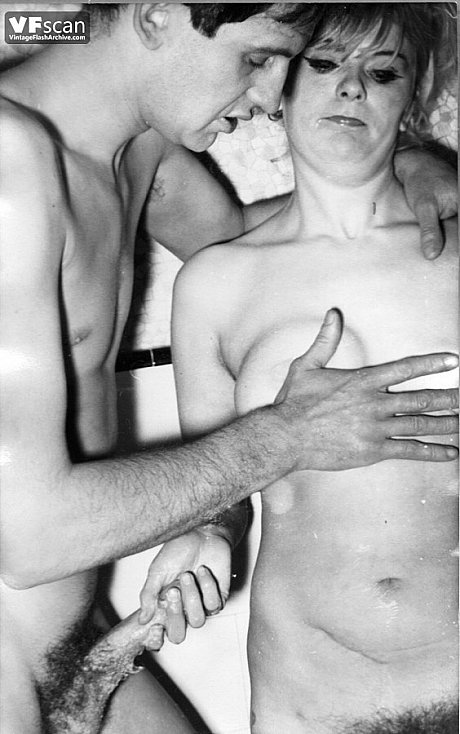 Hot vintage pornstars with small boobies flashing their silky beavers - Gallery #38113