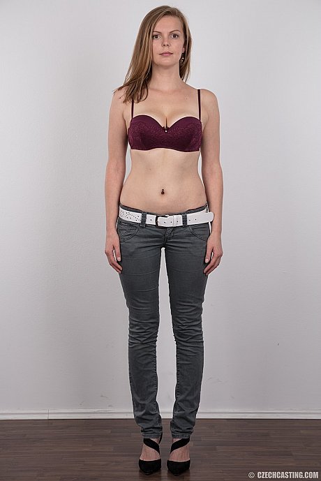 Ravishing sweet amateur Lenka sheds her jeans and top for a close up of her gigantic nipples - Image 4 of 20  in Babe category   featuring Lenka 