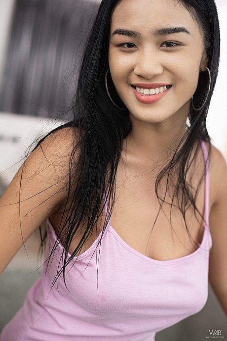 Alluring young Kahlisa giving inviting up-close views of her hairy snatch - Image 2 of 20  in Close Up category   featuring Kahlisa 