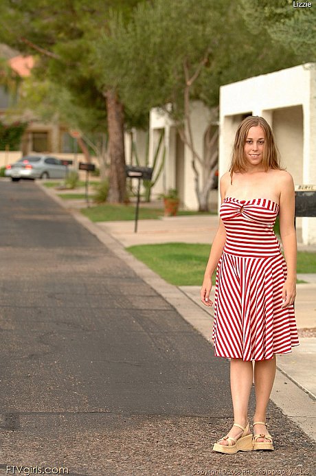 Lovely chick girl girl Lizzie squeezes her big naturals & exposes her silky pussy outdoors - Image 13 of 20  in Outdoor category   featuring Carly Kaleb 