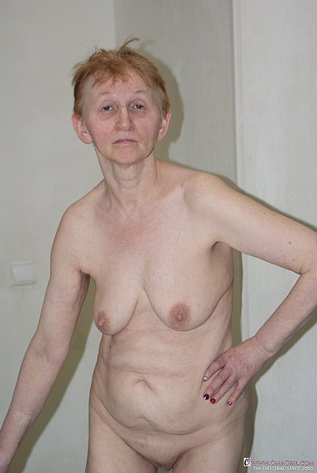 Wild grandmother Arina strips and exposes her saggy tits flat ass & cougar holes - Image 9 of 20  in Pussy category   featuring Arina 