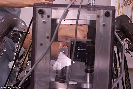 Hot amateur Dusty gets her snatch toyed & her melons pumped in bondage by a doctor - Image 7 of 21  in Big Clit category   featuring Dusty 