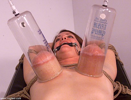 Hot amateur Dusty gets her snatch toyed & her melons pumped in bondage by a doctor - Image 12 of 21  in Big Clit category   featuring Dusty 
