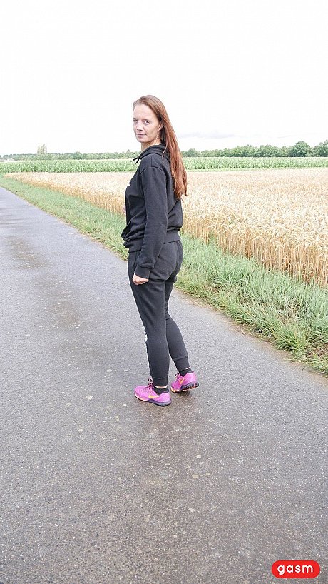 Pretty teen gets picked up with a pink trailer and gets her boobs sucked - Image 4 of 15  in Pornstar category  