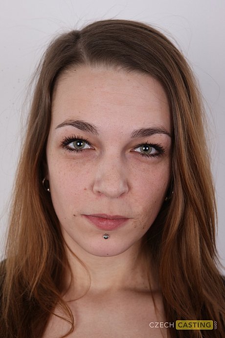 Pierced amateur Marcela models fully clothed and then buck naked - Image 1 of 20  in Close Up category   featuring Marcela 