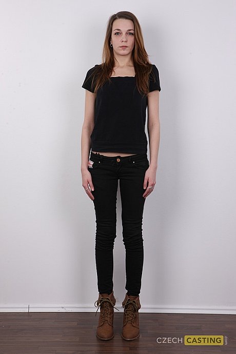 Pierced amateur Marcela models fully clothed and then buck naked - Image 2 of 20  in Close Up category   featuring Marcela 