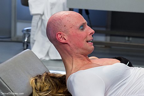Dirty Dr. Cherry Torn mounts a ladyboy during her medical research experiment - Image 20 of 20  in Pussy category   featuring Wolf Hudson, Cherry Torn, Sean Spurt 