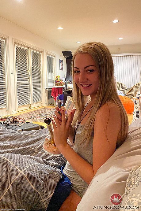 Dirty teenie with slim legs Lily Adams shows her love holes and small breasts - Image 20 of 20  in Pussy category   featuring Lily Adams 