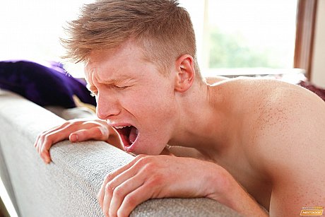 Dirty gay hunks Alex Tanner and Bridger Watts ride each other's penis on a bed - Image 16 of 21  in Gay category  