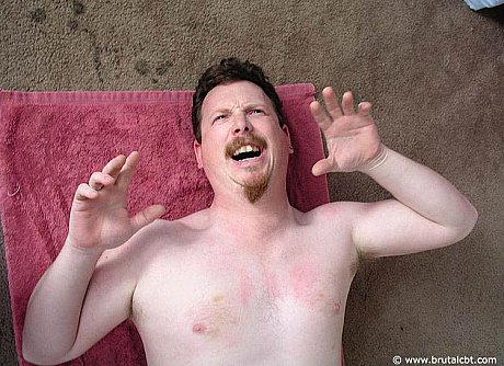 Blonde bitch broad smacks her submissive lover small meat with a flip-flop - Image 8 of 15  in Close Up category  